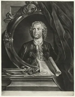 Portrait of the Composer Pietro Antonio Locatelli (1695-1764). Artist: Troost, Cornelis (1696-1750) Portrait of the Composer Pietro Antonio Locatelli (1695-1764). Artist: Troost, Cornelis (1696-1750)