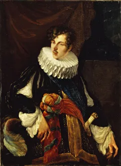 Portrait of Count Vasily Alekseevich Perovsky (1794-1857) in Spanish Costume of the 17th century, 1809 Portrait of Count Vasily Alekseevich Perovsky (1794-1857) in Spanish Costume of the 17th century, 1809