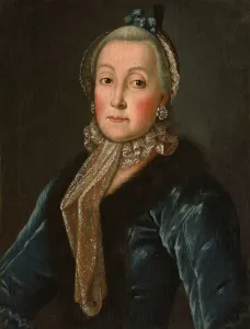 Portrait of Countess Anna Danilovna Trubetskaya (1710-1780), nee Drutskaya-Sokolinskaya, Second Half of the 18th cen Portrait of Countess Anna Danilovna Trubetskaya (1710-1780), nee Drutskaya-Sokolinskaya, Second Half of the 18th cen