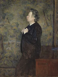 Portrait of Edvard Grieg (1843-1907), 1892 Portrait of Edvard Grieg (1843-1907), 1892