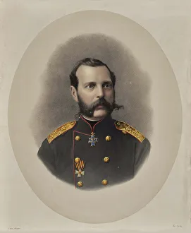 Portrait of Emperor Alexander II of Russia (1818-1881), 1860s Portrait of Emperor Alexander II of Russia (1818-1881), 1860s