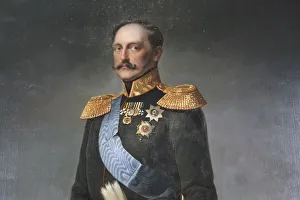 Portrait of Emperor Nicholas I, mid 19th century Portrait of Emperor Nicholas I, mid 19th century
