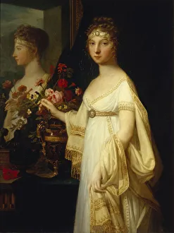 Portrait of Empress Elizabeth Alexeievna, Princess Louise of Baden (1779-1826), 1802 Portrait of Empress Elizabeth Alexeievna, Princess Louise of Baden (1779-1826), 1802