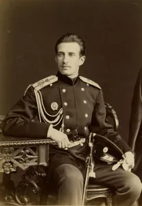 Portrait of Grand Duke Nicholas Constantinovich of Russia (1850-1918), 1874 Portrait of Grand Duke Nicholas Constantinovich of Russia (1850-1918), 1874