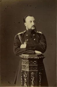 Portrait of Grand Duke Nicholas Nikolaevich (the Elder) of Russia (1831-1891), 1874 Portrait of Grand Duke Nicholas Nikolaevich (the Elder) of Russia (1831-1891), 1874