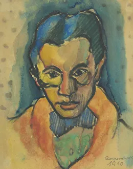Portrait of Heinrich Campendonk (1889-1957), 1910 Portrait of Heinrich Campendonk (1889-1957), 1910
