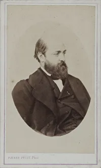 Portrait of Henri Murger (1822-1861), 1861. Creator: Petit, Pierre (1598-1677) Portrait of Henri Murger (1822-1861), 1861. Creator: Petit, Pierre (1598-1677)