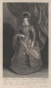 Portrait of Joanna of Austria, Grand Duchess of Tuscany, ca. 1707 Portrait of Joanna of Austria, Grand Duchess of Tuscany, ca. 1707