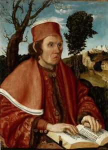 Portrait of a Jurist (Dr. Johann Stephan Reuss (?), 1503 Portrait of a Jurist (Dr. Johann Stephan Reuss (?), 1503