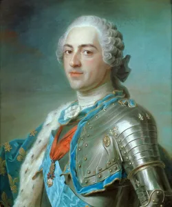 Portrait of the King Louis XV of France (1710-1774), ca 1748 Portrait of the King Louis XV of France (1710-1774), ca 1748