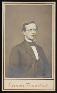 Portrait of Lyman Trumbull (1813-1896), Between 1864 and 1868 Portrait of Lyman Trumbull (1813-1896), Between 1864 and 1868