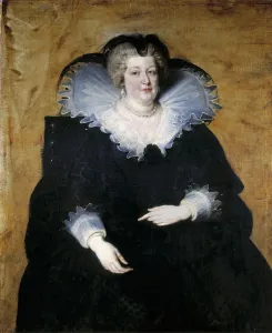 Portrait of Marie de Medici (1575-1642), 1622. Artist: Rubens, Pieter Paul (1577-1640) Portrait of Marie de Medici (1575-1642), 1622. Artist: Rubens, Pieter Paul (1577-1640)