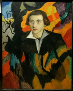 Portrait of Nikolai Evreinov (1879-1953), 1912 Print