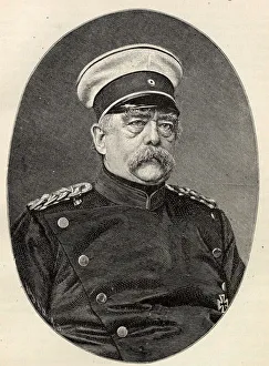 Portrait of Otto von Bismarck (1815-1898). Creator: Anonymous Portrait of Otto von Bismarck (1815-1898). Creator: Anonymous