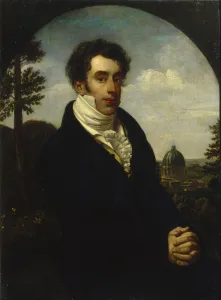 Portrait of Prince Alexander Mikhailovich Golitsyn (1798-1858), 1819. Artist: Kiprensky, Orest Adamovich (1782-1836) Portrait of Prince Alexander Mikhailovich Golitsyn (1798-1858), 1819. Artist: Kiprensky, Orest Adamovich (1782-1836)