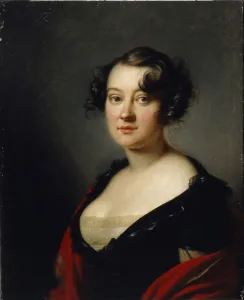 Portrait of Princess Yelena Mikhaylovna Galitzine (1776-1856), 1815. Artist: Kiprensky, Orest Adamovich (1782-1836) Portrait of Princess Yelena Mikhaylovna Galitzine (1776-1856), 1815. Artist: Kiprensky, Orest Adamovich (1782-1836)