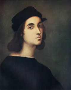 Portrait of Raphael, c1505, (c1912). Artist: Raphael Portrait of Raphael, c1505, (c1912). Artist: Raphael