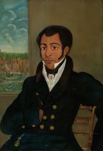 Portrait of a Ship's Steward, probably 1829. Creator: Unknown Portrait of a Ship's Steward, probably 1829. Creator: Unknown