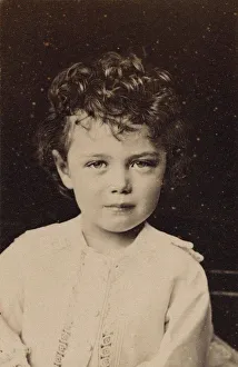 Portrait of Tsarevich Nicholas Aleksandrovich (1868-1918) as Child, 1873 Portrait of Tsarevich Nicholas Aleksandrovich (1868-1918) as Child, 1873