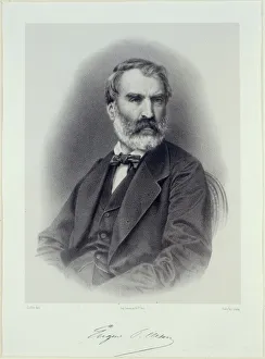 Portrait of the writer Eugène Pelletan (1813-1884) Portrait of the writer Eugène Pelletan (1813-1884)