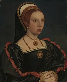 Holbein Portrait of Catherine Howard Print, 1540-1545