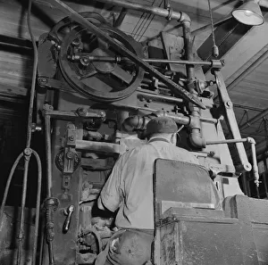Core Blowing Machine Print, New Britain, Connecticut, 1943