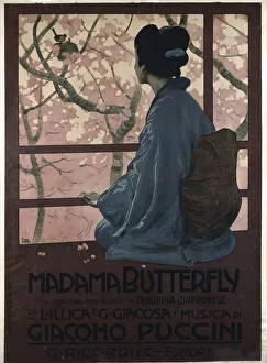 Poster for the Opera Madama Butterfly by G. Puccini Poster for the Opera Madama Butterfly by G. Puccini
