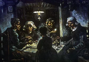 The Potato Eaters, 1885. Artist: Vincent van Gogh The Potato Eaters, 1885. Artist: Vincent van Gogh