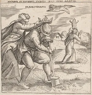 Predestination, ca. 1545-50. Creator: Enea Vico Predestination, ca. 1545-50. Creator: Enea Vico