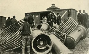 Preparing for the Evacuation of Warsaw, First World War, 1915, (c1920). Creator: Unknown Preparing for the Evacuation of Warsaw, First World War, 1915, (c1920). Creator: Unknown