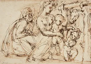 Renaissance Sketches Prints: Primary