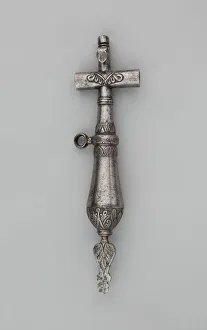 17th Century Priming Flask Print, Central Europe