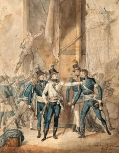 Prince Charles XIII of Sweden at the battle of Hogland on 17 July 1788 Prince Charles XIII of Sweden at the battle of Hogland on 17 July 1788