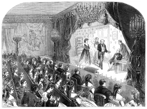 The Prince Imperial's Private Theatricals, 1870 Print
