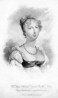 Princess Charlotte Augusta of Wales, 1816.Artist: H Meyer Princess Charlotte Augusta of Wales, 1816.Artist: H Meyer