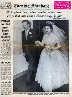 Images Dated 20th December 2006: Princess Margaret marries Antony Armstrong-Jones, 6 May 1960