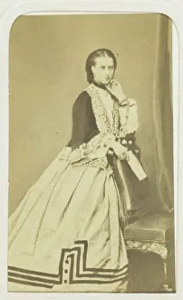 Princess of Wales, 1860-69. Creator: F. Deron Princess of Wales, 1860-69. Creator: F. Deron