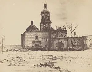 Francois Aubert Print: Prison, Capuchin Convent, 1867
