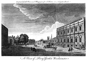 Privy Garden Westminster, London, 18th century Privy Garden Westminster, London, 18th century