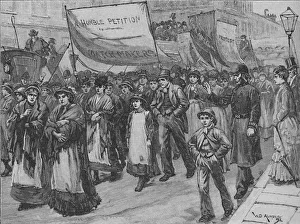 Victorian Era Occupation Prints: Procession of Match-Makers To Westminster, 1892. Artist: William Douglas Almond