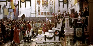 Proclamation of the Courts of Cadiz 1812, oil painted in 1912 Proclamation of the Courts of Cadiz 1812, oil painted in 1912
