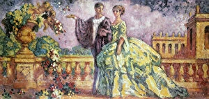 Images Dated 20th April 2006: The Promenade, 1911. Artist: Charles Guerin