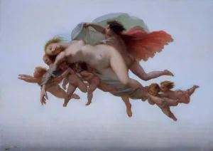 Greek Mythology Depiction Prints: Psyche, 1856. Creator: Auguste Barthelemy Glaize