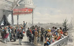 Public festivities following the coronation of Emperor Alexander III on Khodynka Field, 1883 Public festivities following the coronation of Emperor Alexander III on Khodynka Field, 1883