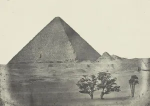 Pyramid Of Cheops Egypt Prints: Pyramide de Cheops, Egypte Moyenne, 1849 / 51, printed 1852. Creator: AimeRochas