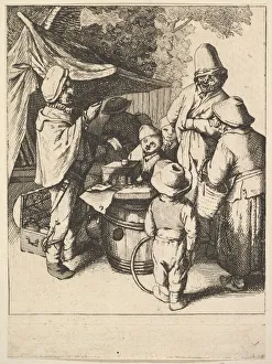 Adriaen Van Ostade Artwork Prints: The Quack, 1610-85. Creator: Unknown