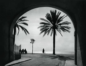 Quai des Etats-Unis, Nice, France, 1937. Artist: Martin Hurlimann Quai des Etats-Unis, Nice, France, 1937. Artist: Martin Hurlimann