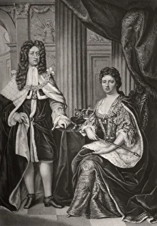 Queen Anne and Prince George of Denmark, late 17th or early 18th century (1906) Queen Anne and Prince George of Denmark, late 17th or early 18th century (1906)