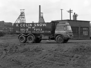 R Colin Snow coal merchants wagon, Barnburgh Colliery, South Yorkshire, 1961. Artist R Colin Snow coal merchants wagon, Barnburgh Colliery, South Yorkshire, 1961. Artist