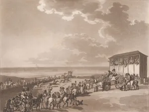 Eighteenth Century Britain Prints: Race Ground (An Excursion to Brighthelmstone), June 1, 1790. June 1, 1790